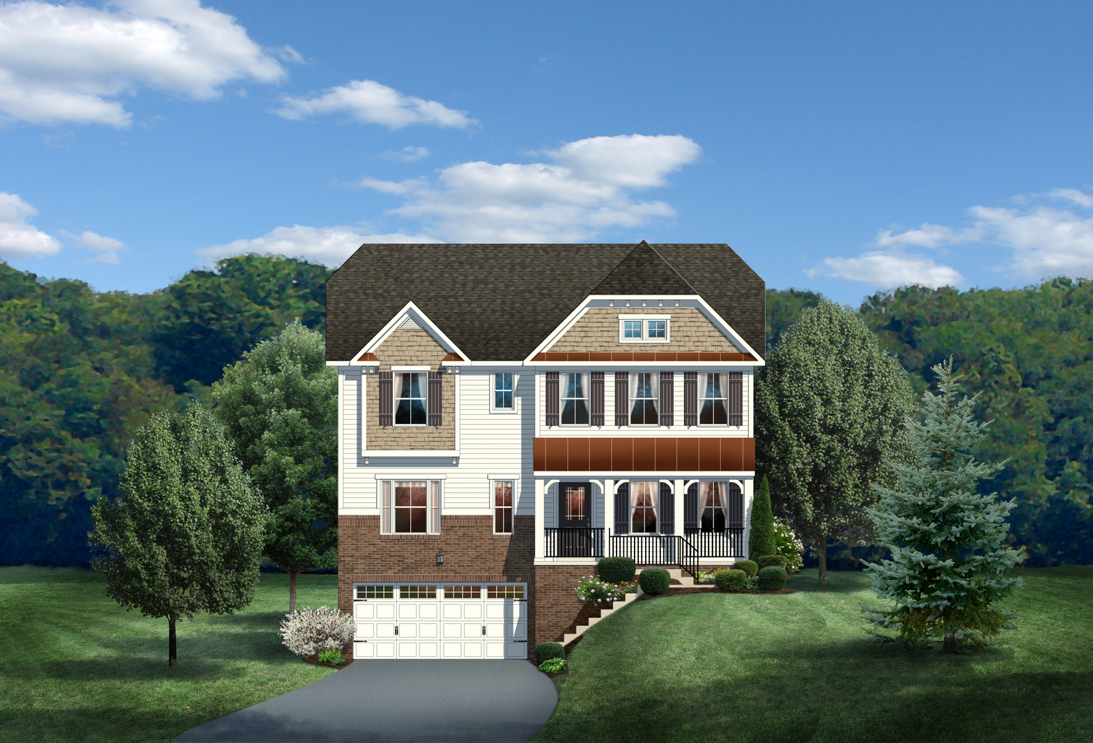 New Foxchapel Home Model for sale at Potomac Shores Single