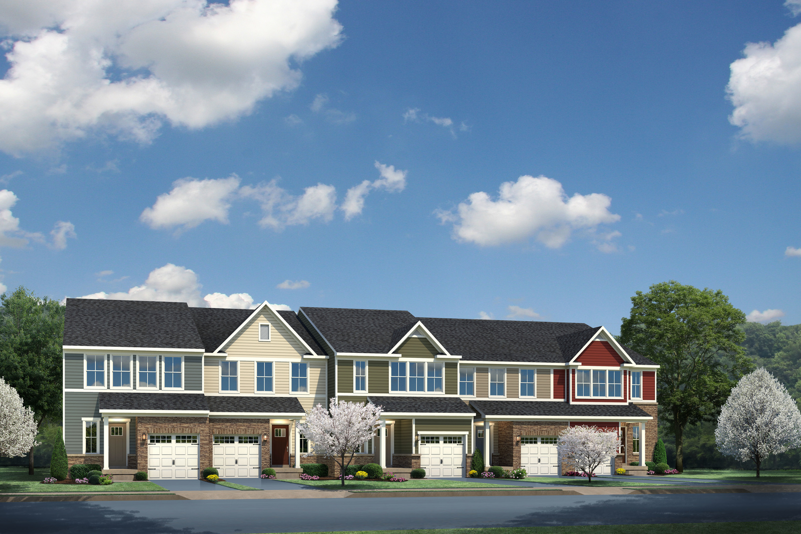New, modern townhomes packed with luxury features like granite countertops, upgraded cabinets and more are centrally located off Route 10. Click here to schedule your  visit!